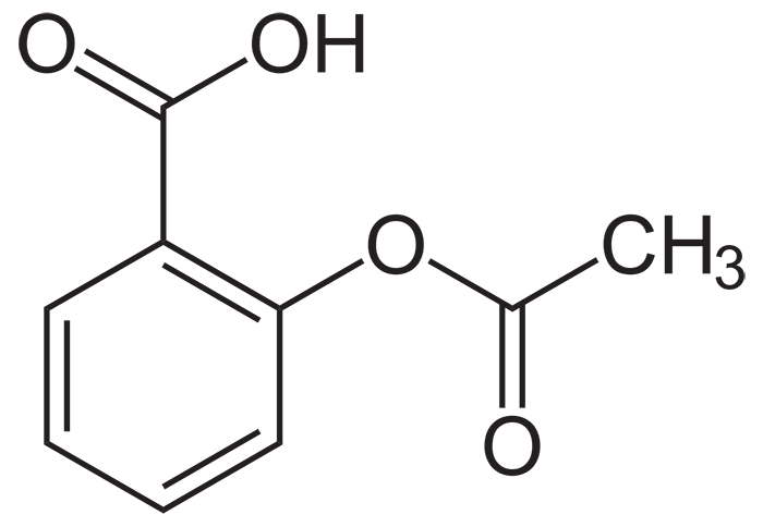 формула ацетилсалициловой кислоты
